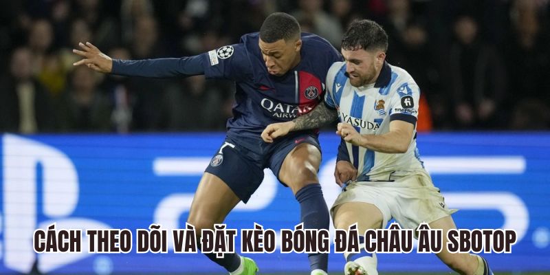 Cách theo dõi và đặt kèo bóng châu Âu trên Sbotop